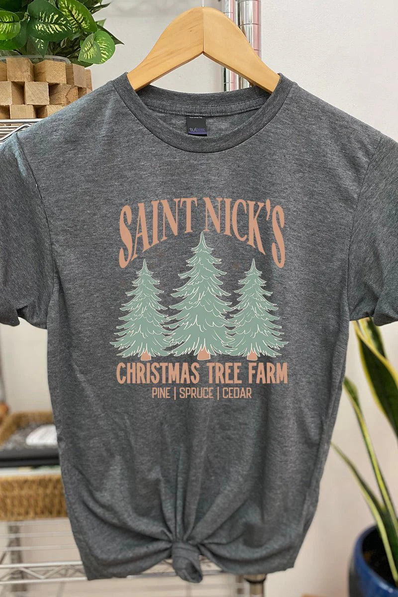 Saint Nick’s tree farm shirt