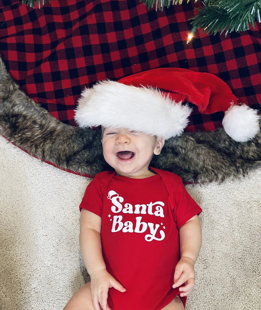 Santa Baby Bodysuit