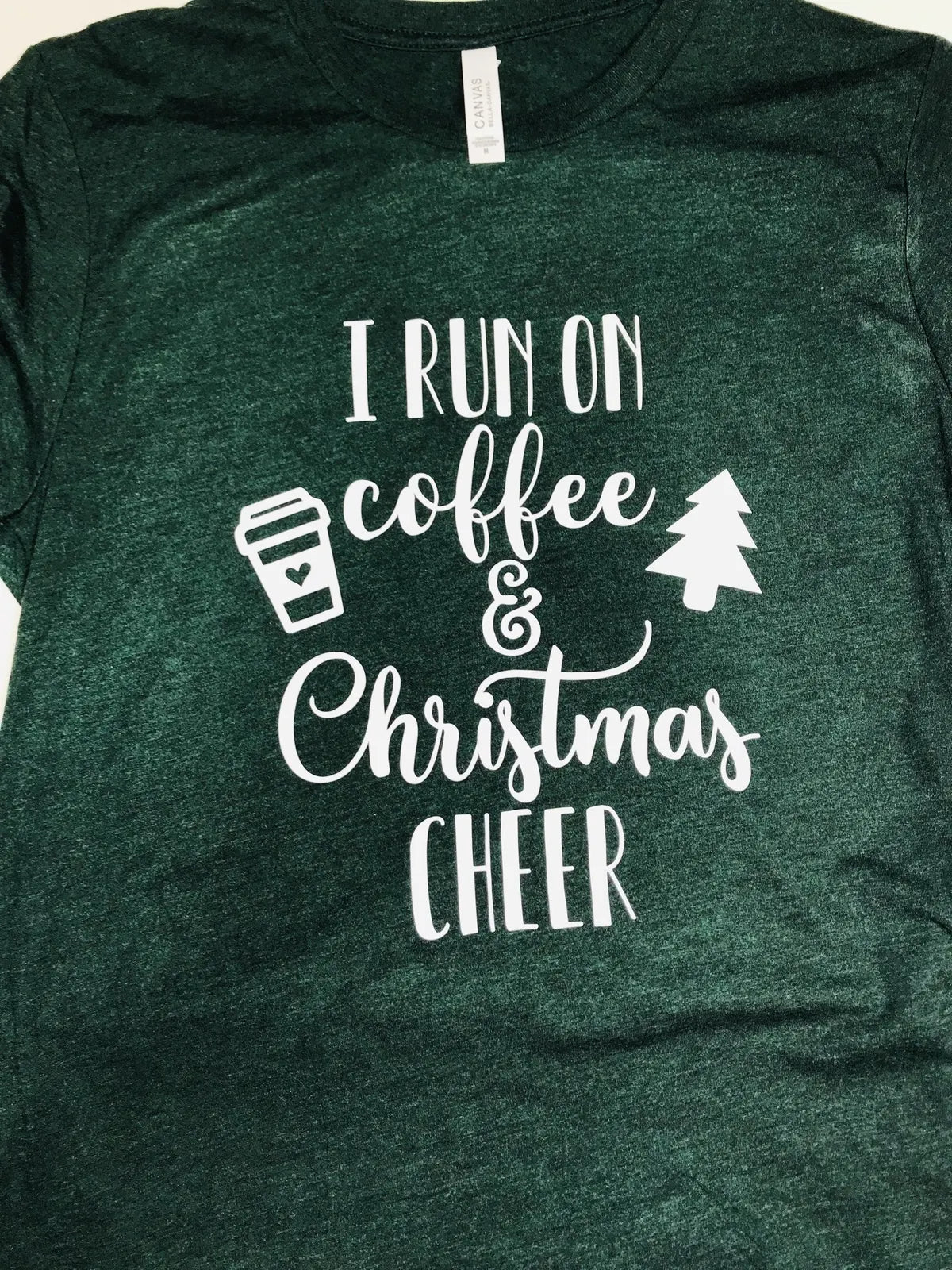 I Run on Coffee & Christmas Cheer Tee