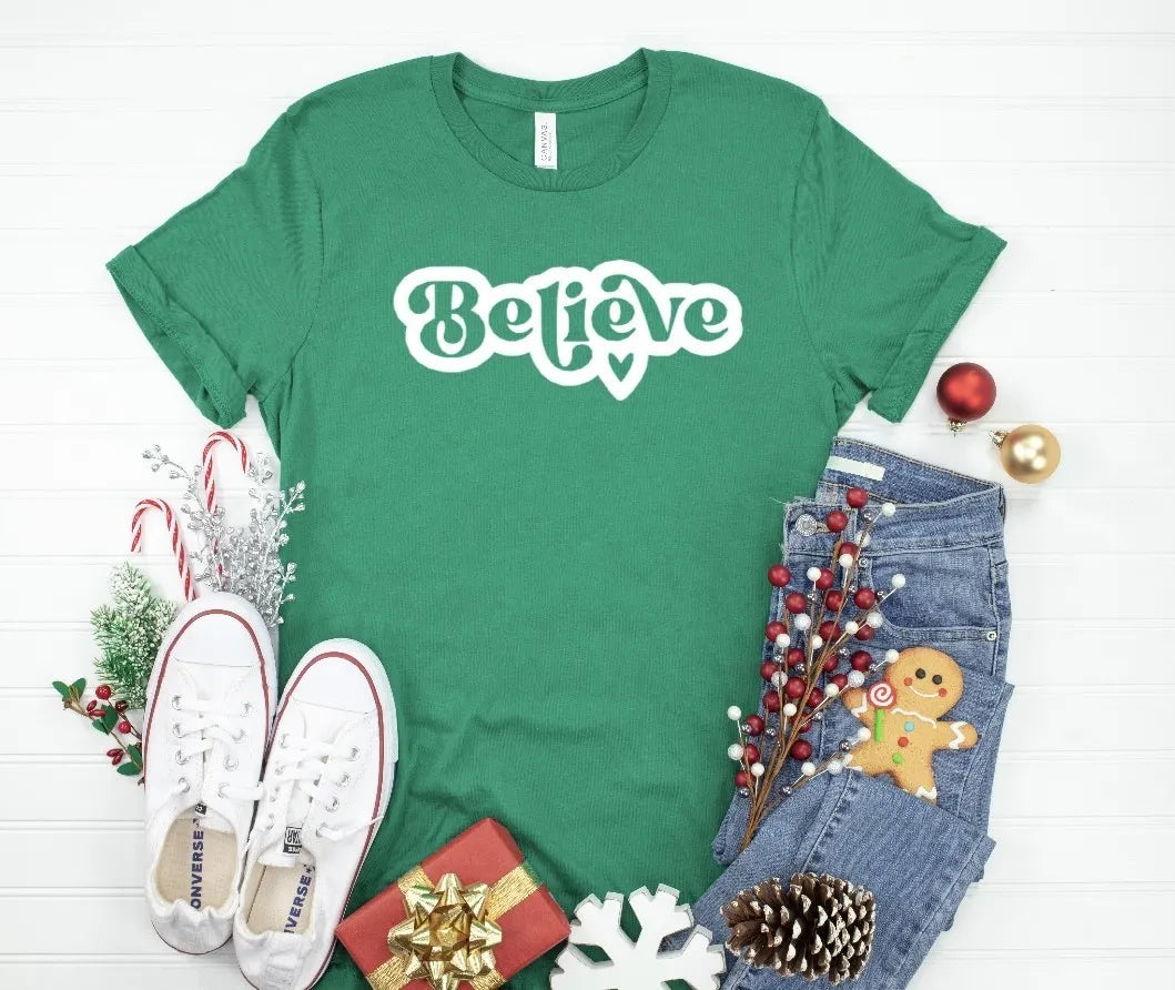 Believe Christmas Tee